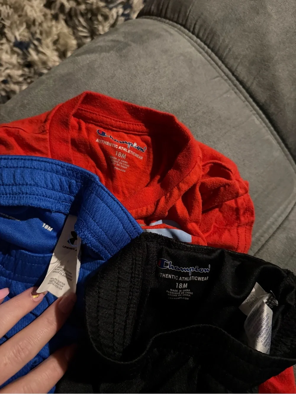 Champion & Under Armor 18 month outfit
